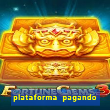 plataforma pagando no cadastro cassino